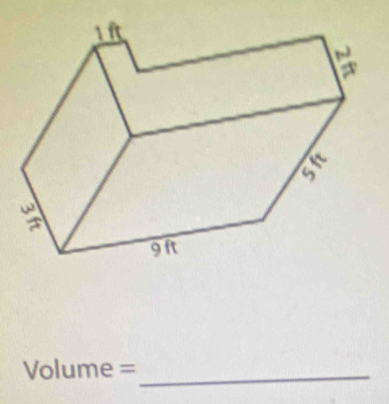 Volume =_ 