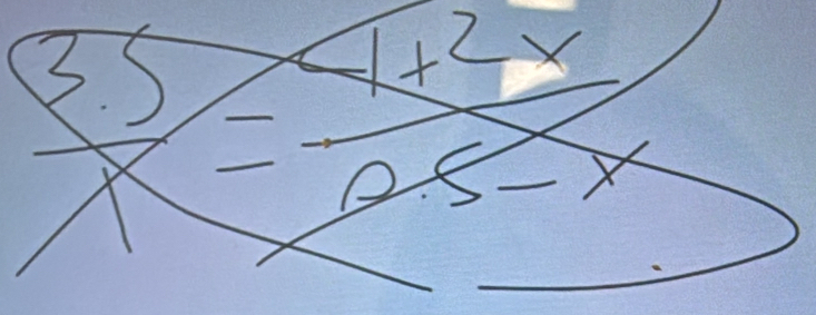  35/x = (4+2x)/25-x 
1