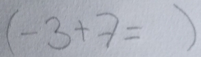 (-3+7= frac 2x^2m/s^2