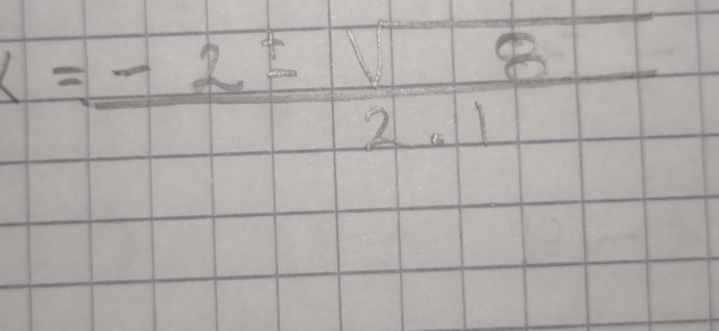 x=frac -25sqrt(8)2..2.1