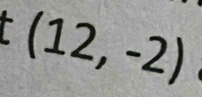 t(12,-2)