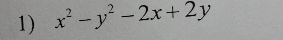 x^2-y^2-2x+2y