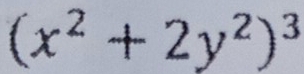 (x^2+2y^2)^3