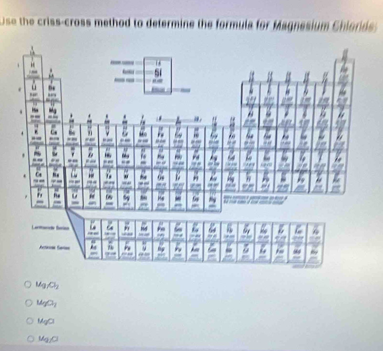 Mg_7Cl_2
MgCl_2
MgCl
M_42Cl