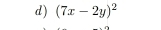 (7x-2y)^2