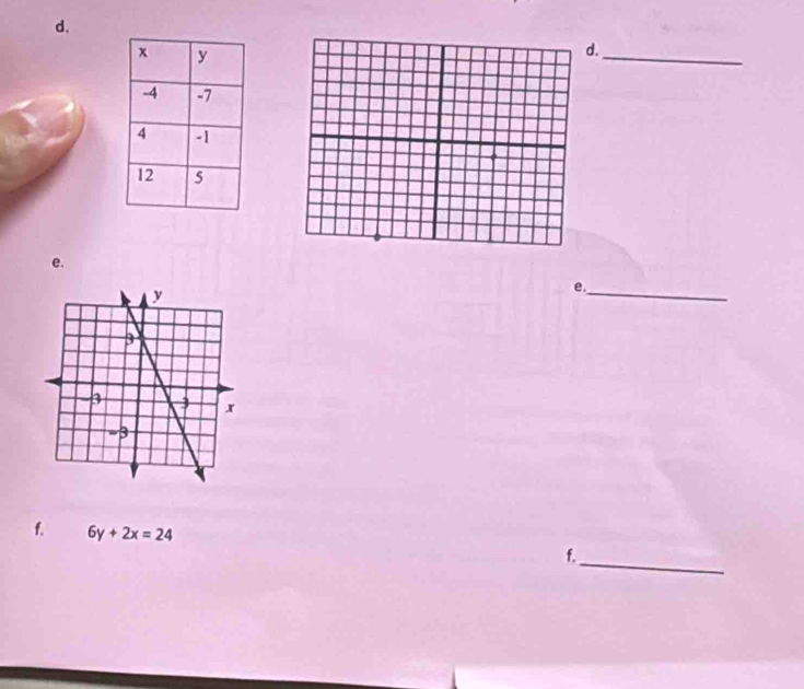 ._ 
e. 
e._ 
f. 6y+2x=24
f._