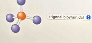 trigonal bipyramidal