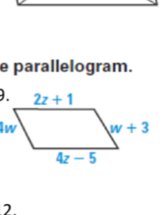 parallelogram.