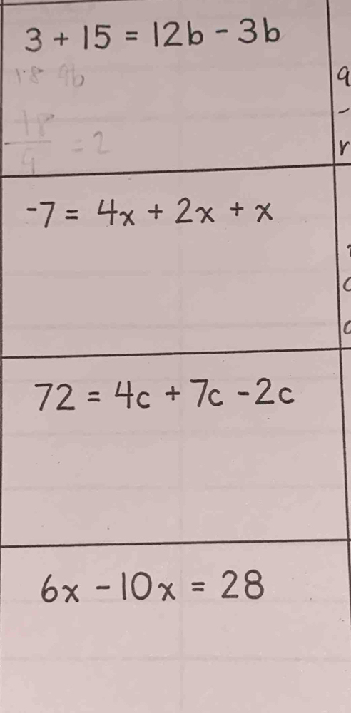 35 = 12b - 3b
- 
I