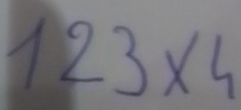 123* 4