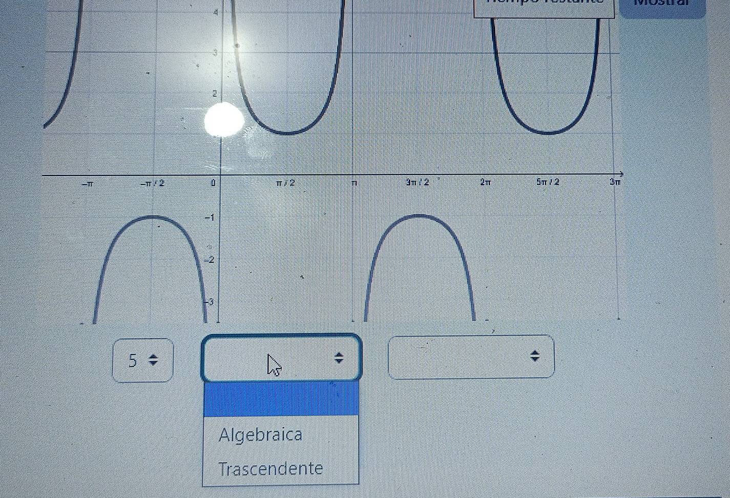 A
n_1
Algebraica
Trascendente