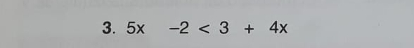 5x-2<3+4x