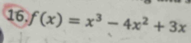 f(x)=x^3-4x^2+3x