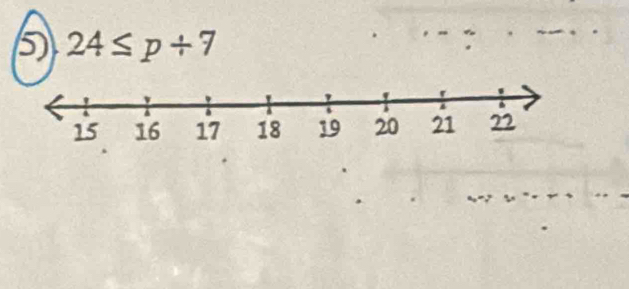 24≤ p/ 7