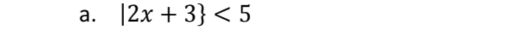 |2x+3 <5</tex>