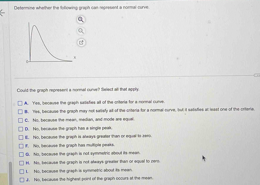 Solved: Determine whether the following graph can represent a normal ...