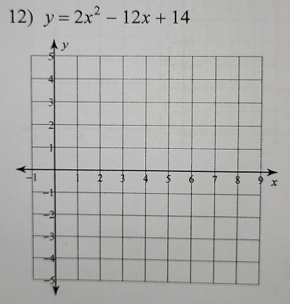 y=2x^2-12x+14