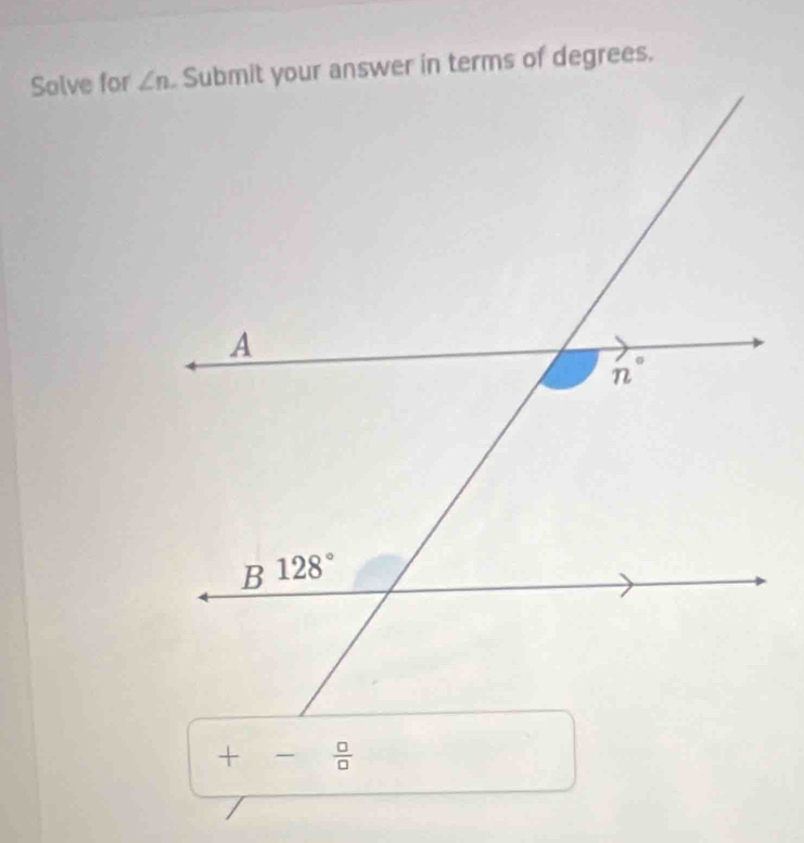 Solve for
+- □ /□  