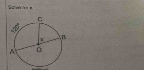 Solve for x.
Mathfe com