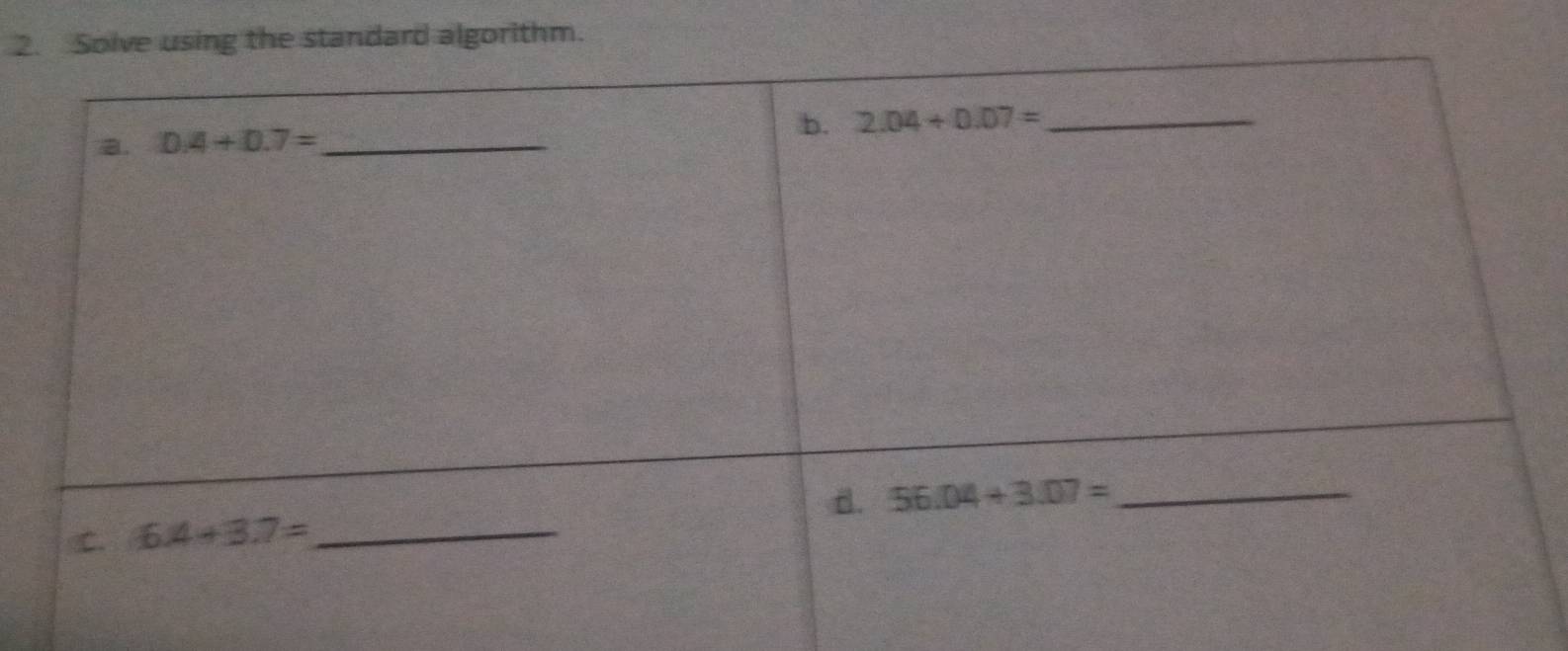 2d algorithm.