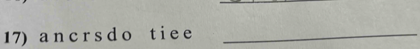 a n c r s d o tie e_