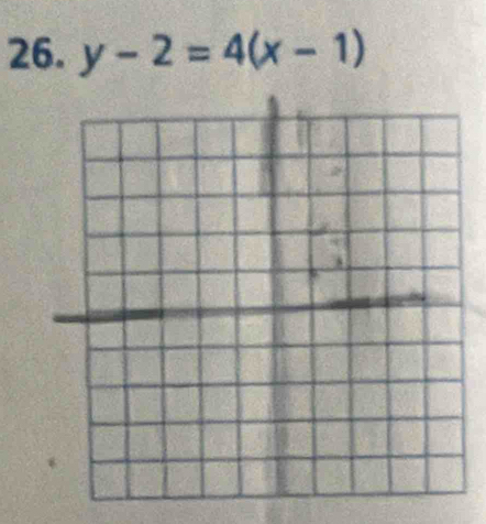 y-2=4(x-1)