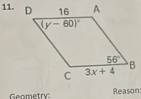 Geometry: Reason: