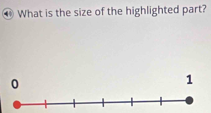 What is the size of the highlighted part?