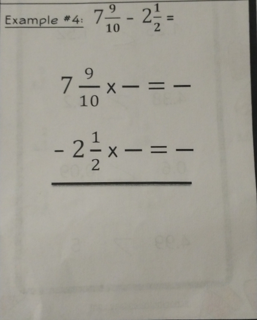 7 9/10 * frac =frac 
_ -2 1/2 * -=frac 