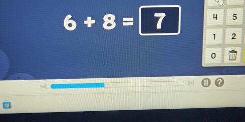 6+8=7 4 5
1 2
0