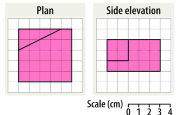 Plan 
Scale (cm)
0 1 i 3 4