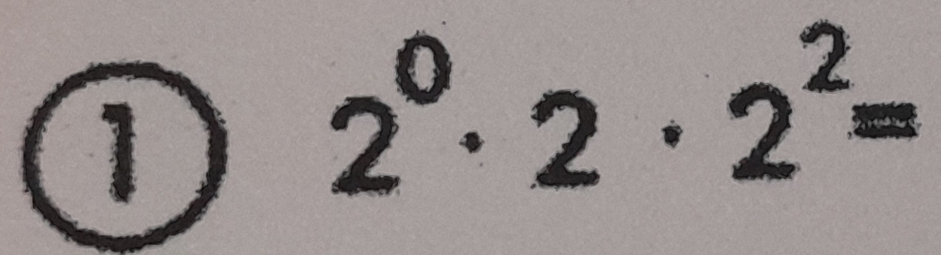 1
2^0· 2· 2^2=