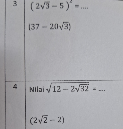 3 (2sqrt(3)-5)^2= _