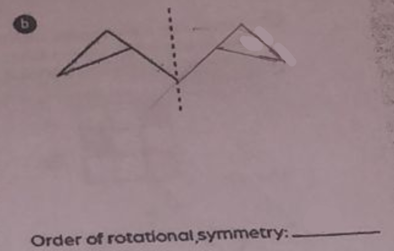 Order of rotational symmetry: 
_