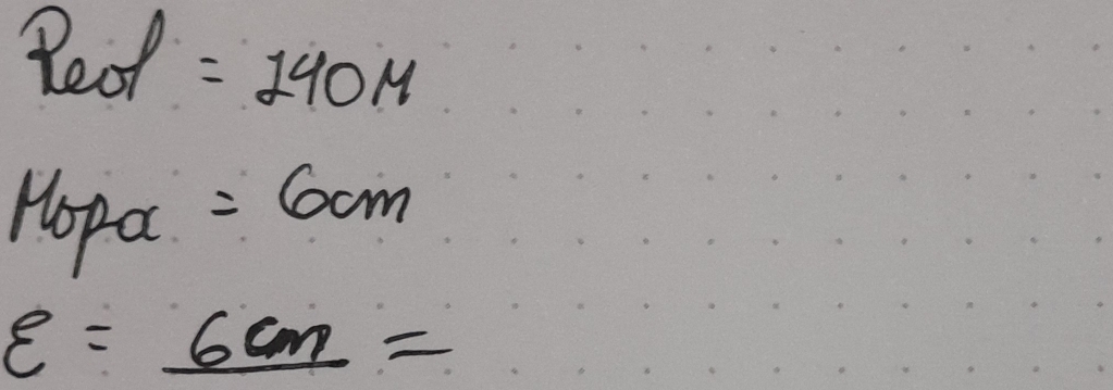 Bed =240M
Hopa =6cm
varepsilon =_ 6cm=