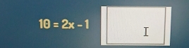 1θ =2x-1