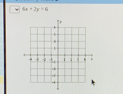 6x+2y=6