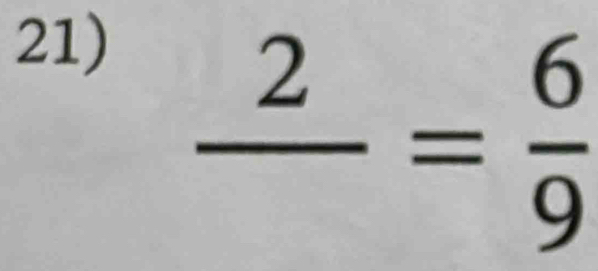 frac 2= 6/9 