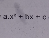 x^2+bx+c