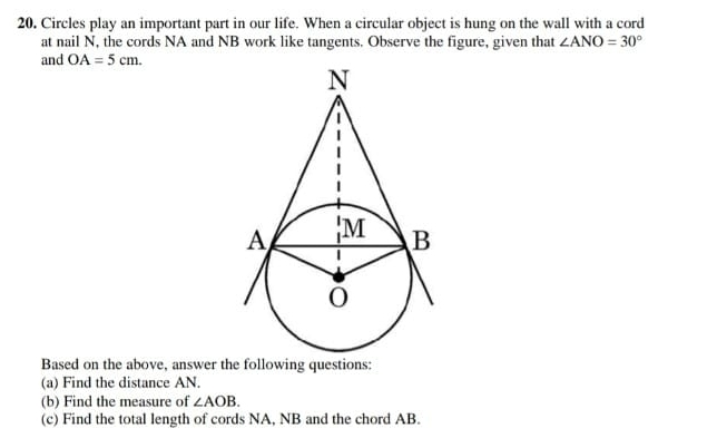 Solved: Circles play an important part in our life. When a circular ...