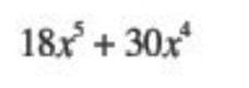 18x^5+30x^4