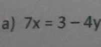 7x=3-4y