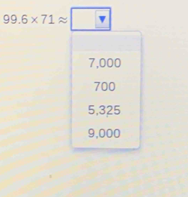 99.6* 71approx □
7,000
700
5,325
9,000