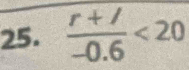  (r+l)/-0.6 <20</tex>