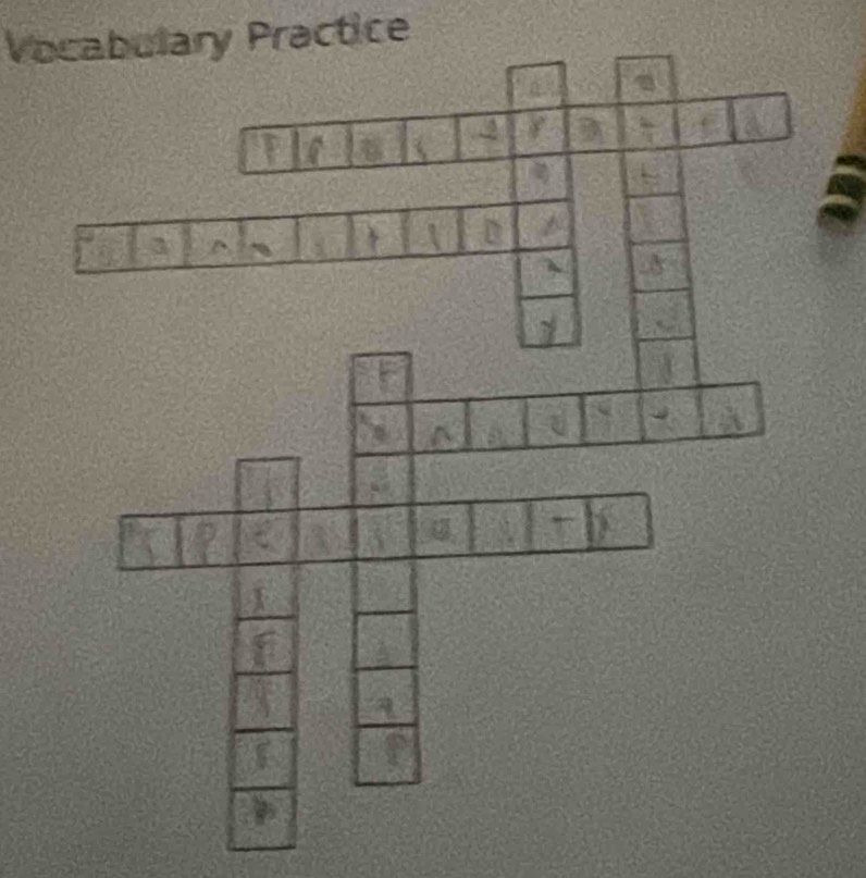 Vocabulary Practice