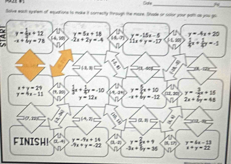 Po_
Salve eash system of equations to make it correctly through the 
a