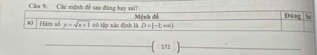 Các mệnh đề sa
 172 