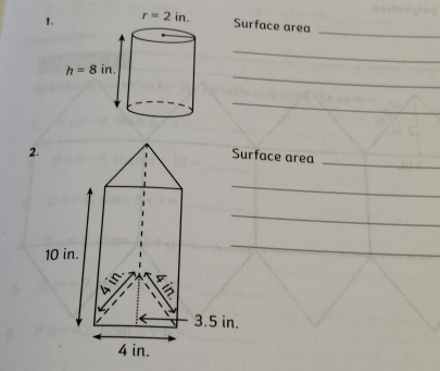 Surface area
_
_
_
_
urface area
_
_
_