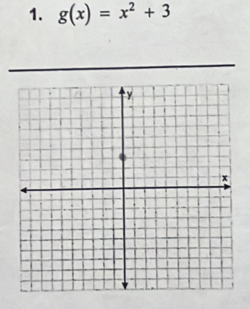 g(x)=x^2+3