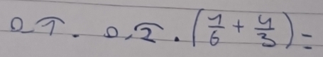 oT. 0,2· ( 1/6 + 4/3 )=